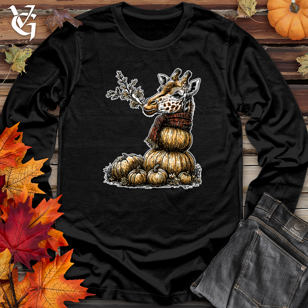 Pumpkin Giraffe Long Sleeve