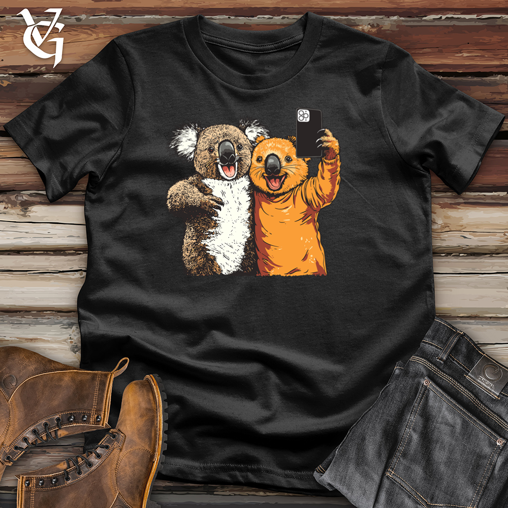Koala Selfie Cotton Tee