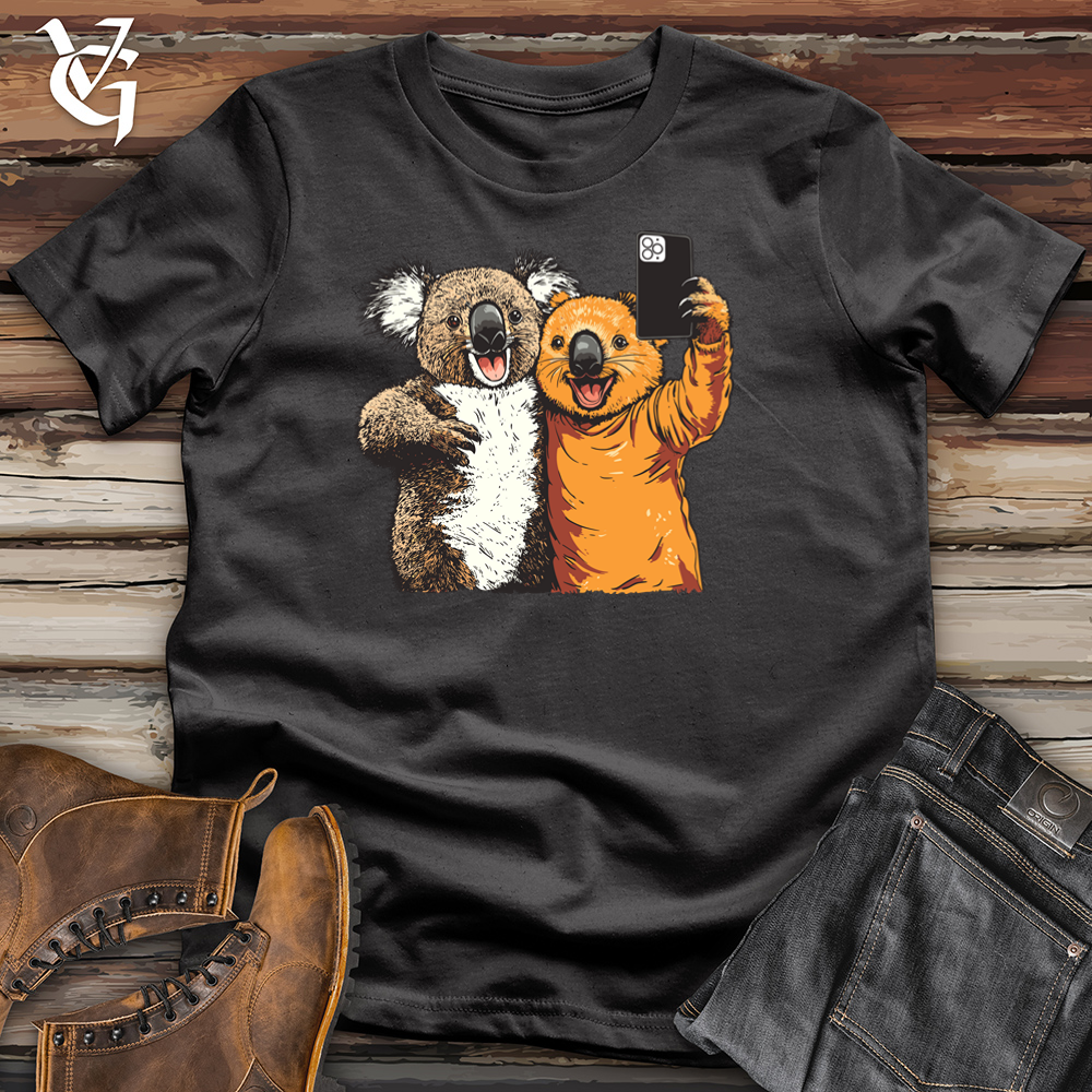 Koala Selfie Cotton Tee
