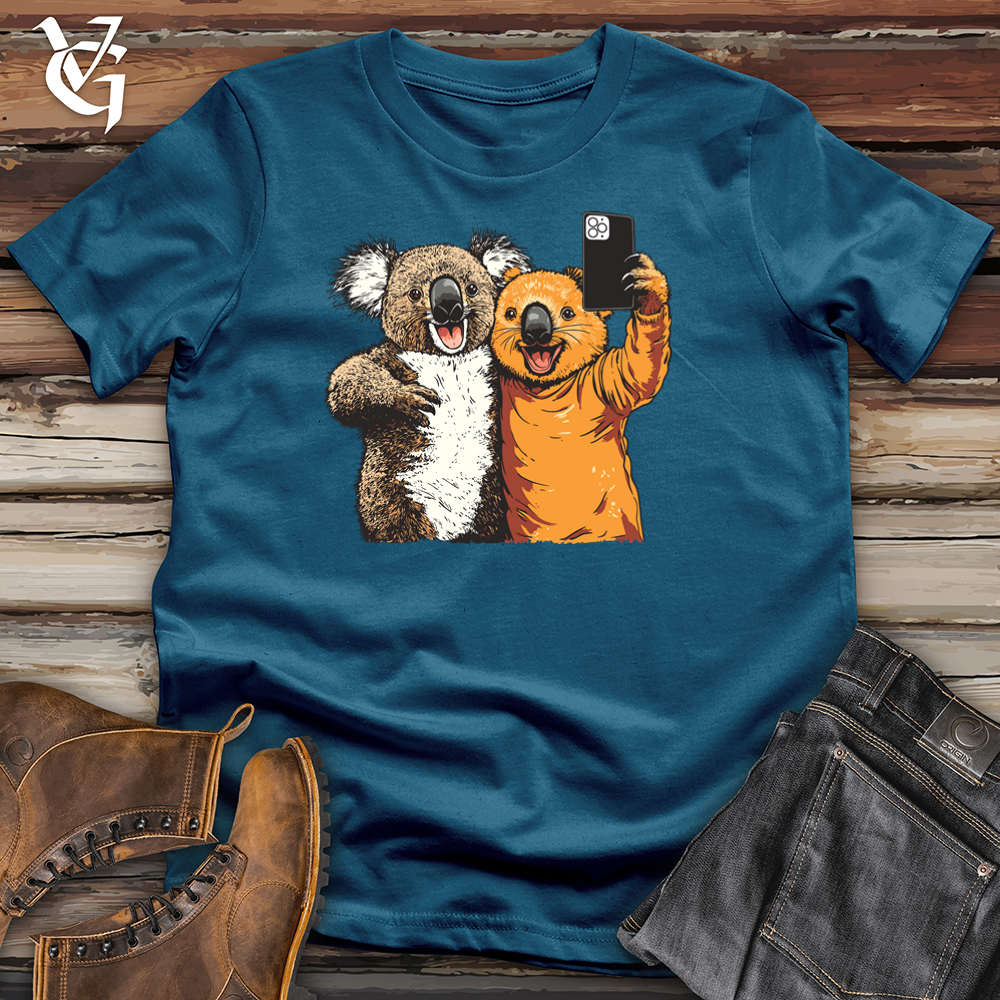 Koala Selfie Cotton Tee