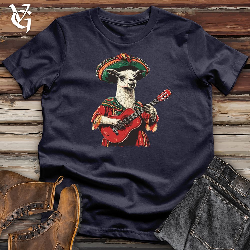 Llama Mariachi Cotton Tee