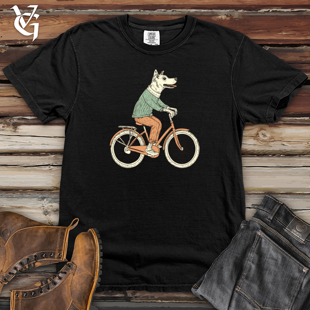 Cycling Dog Heavy Cotton Comfort Colors Tee