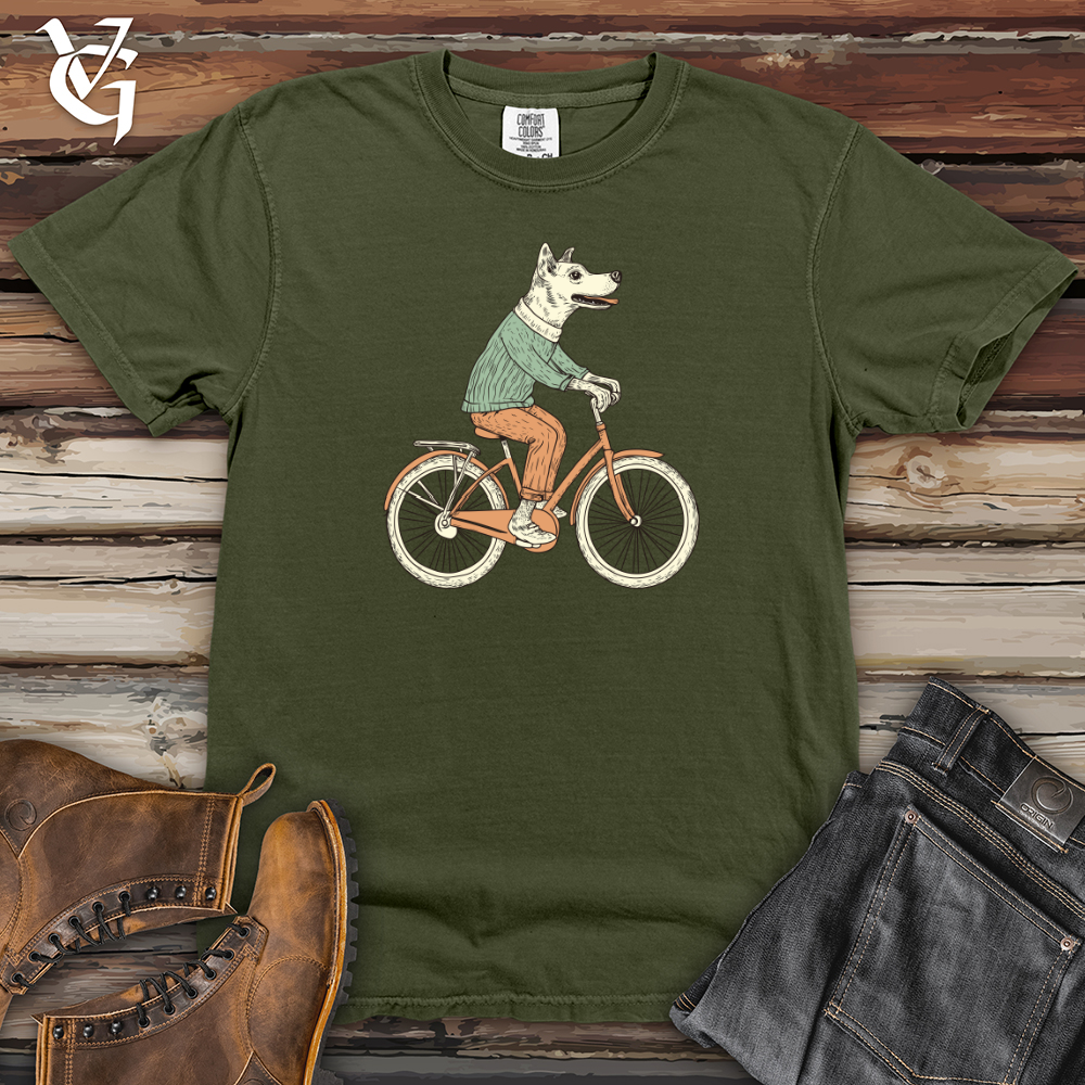 Cycling Dog Heavy Cotton Comfort Colors Tee