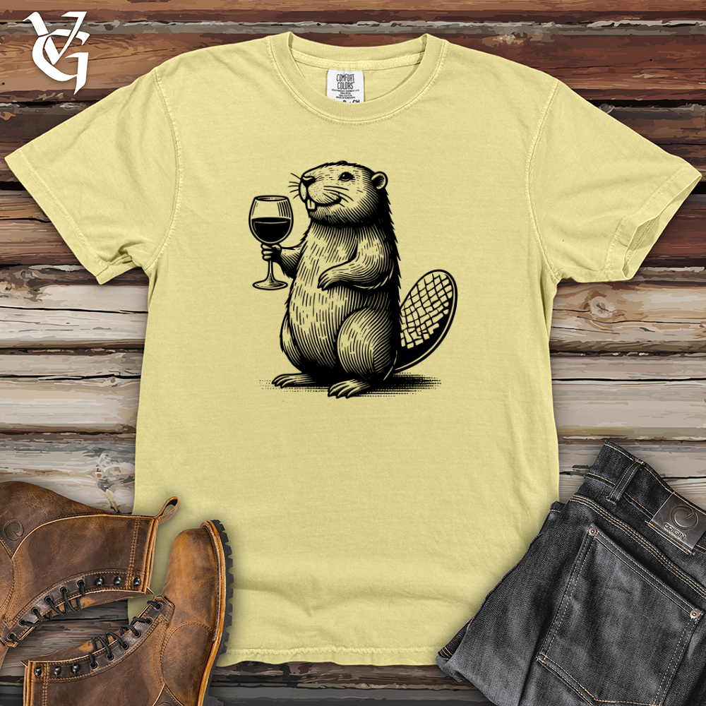 Beaver Drinking Heavy Cotton Comfort Colors Tee