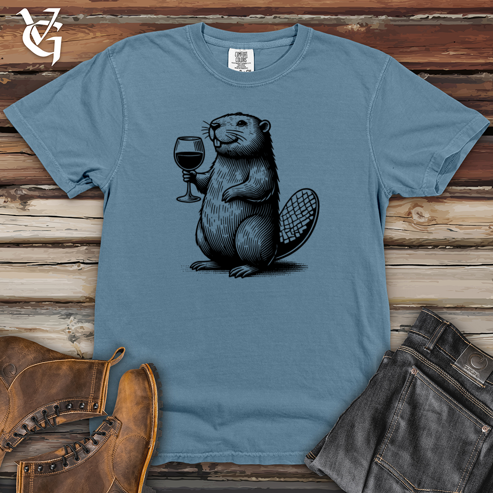 Beaver Drinking Heavy Cotton Comfort Colors Tee
