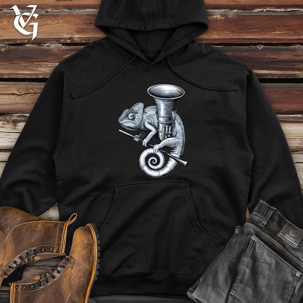 Chameleon Tuba Midweight Hooded Sweatshirt