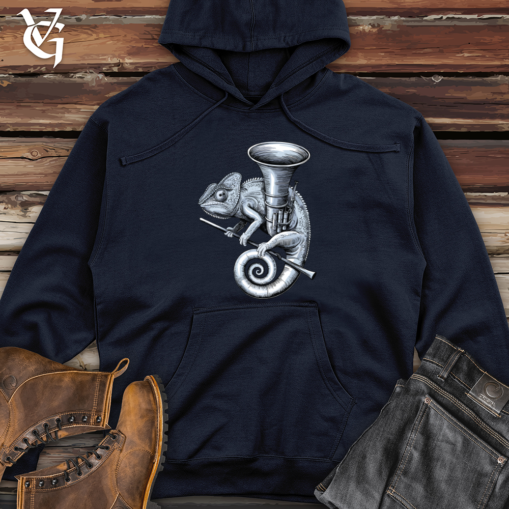 Chameleon Tuba Midweight Hooded Sweatshirt