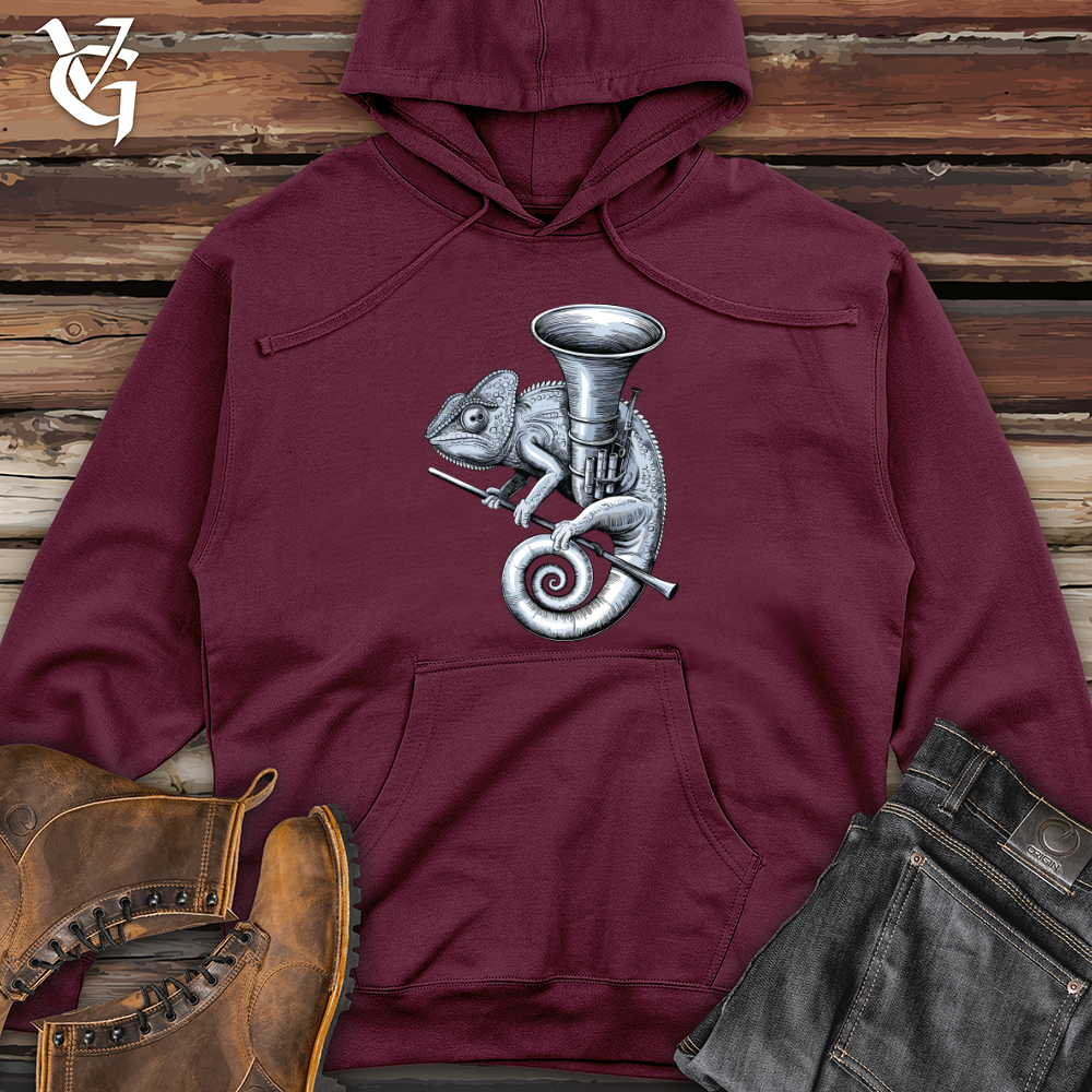 Chameleon Tuba Midweight Hooded Sweatshirt