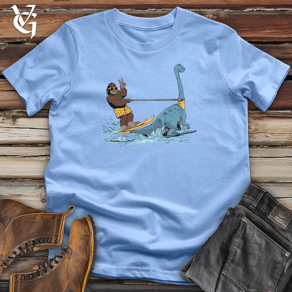 Bigfoot Riding Monster Softstyle Tee