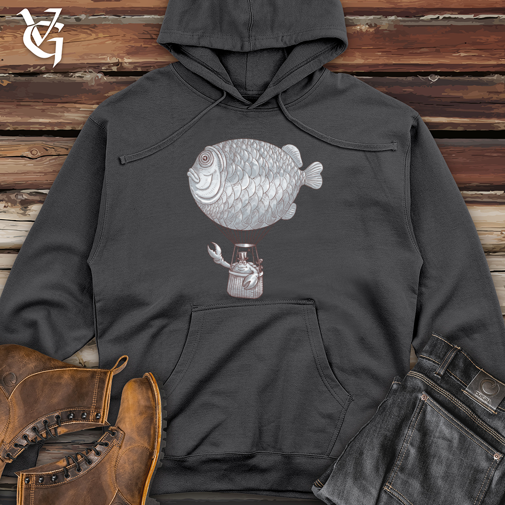 Blowfish Air Balloon Midweight Hooded Sweatshirt
