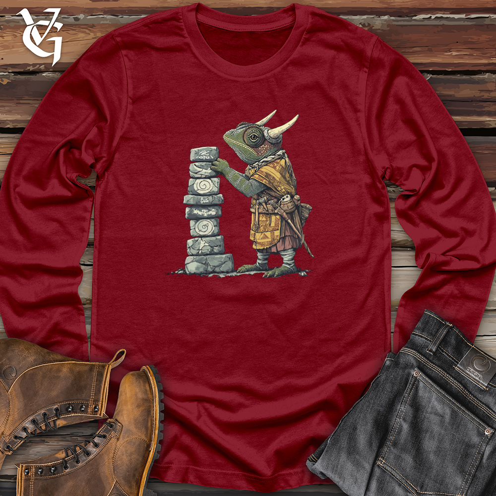 Chameleon Dressed as a Viking Long Sleeve