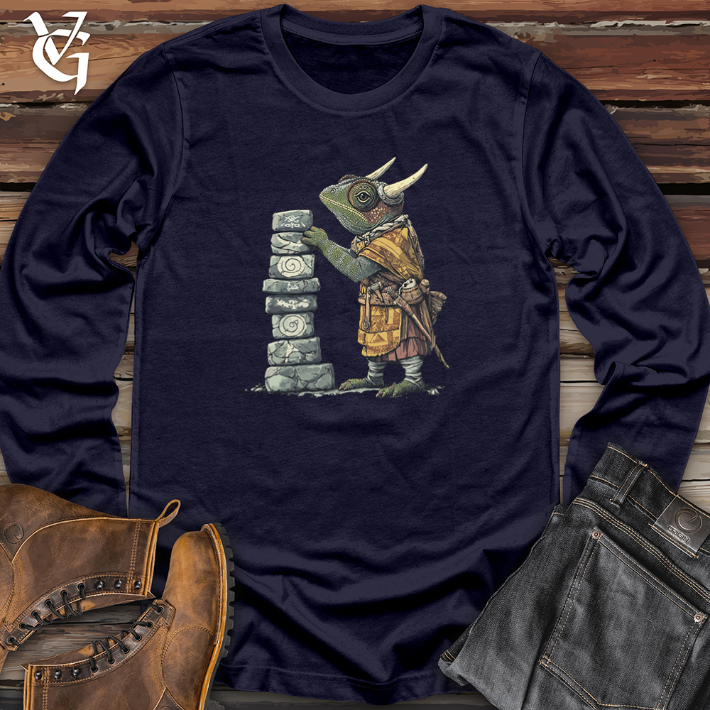 Chameleon Dressed as a Viking Long Sleeve