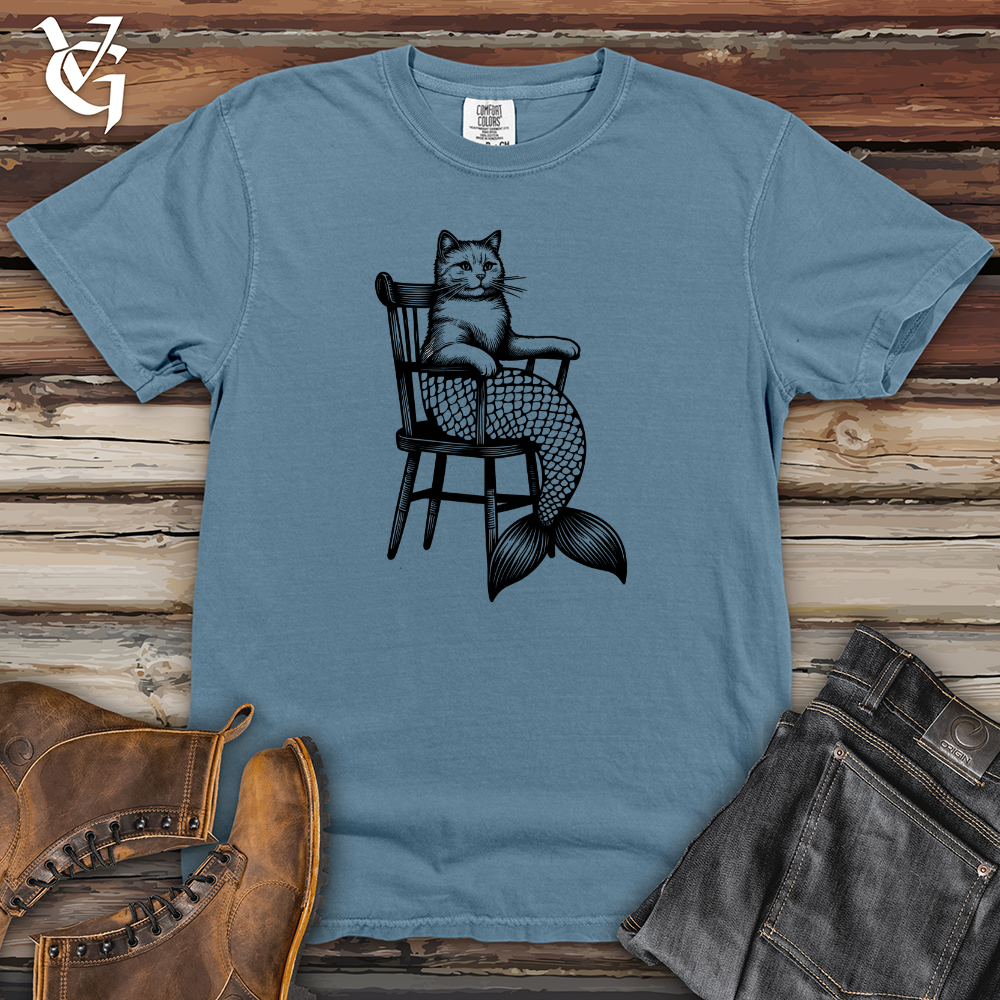 Cat Mermaid Heavy Cotton Comfort Colors Tee