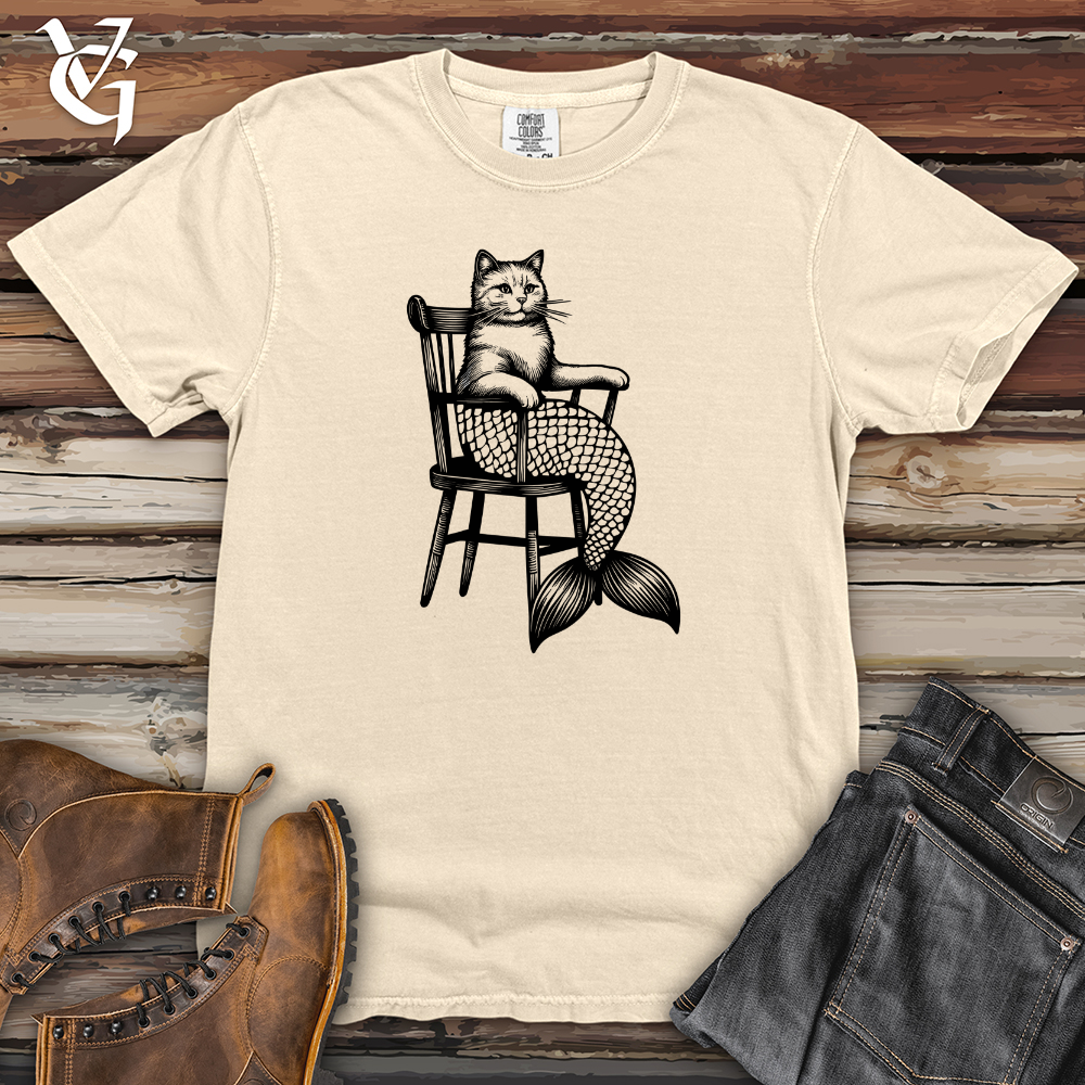 Cat Mermaid Heavy Cotton Comfort Colors Tee