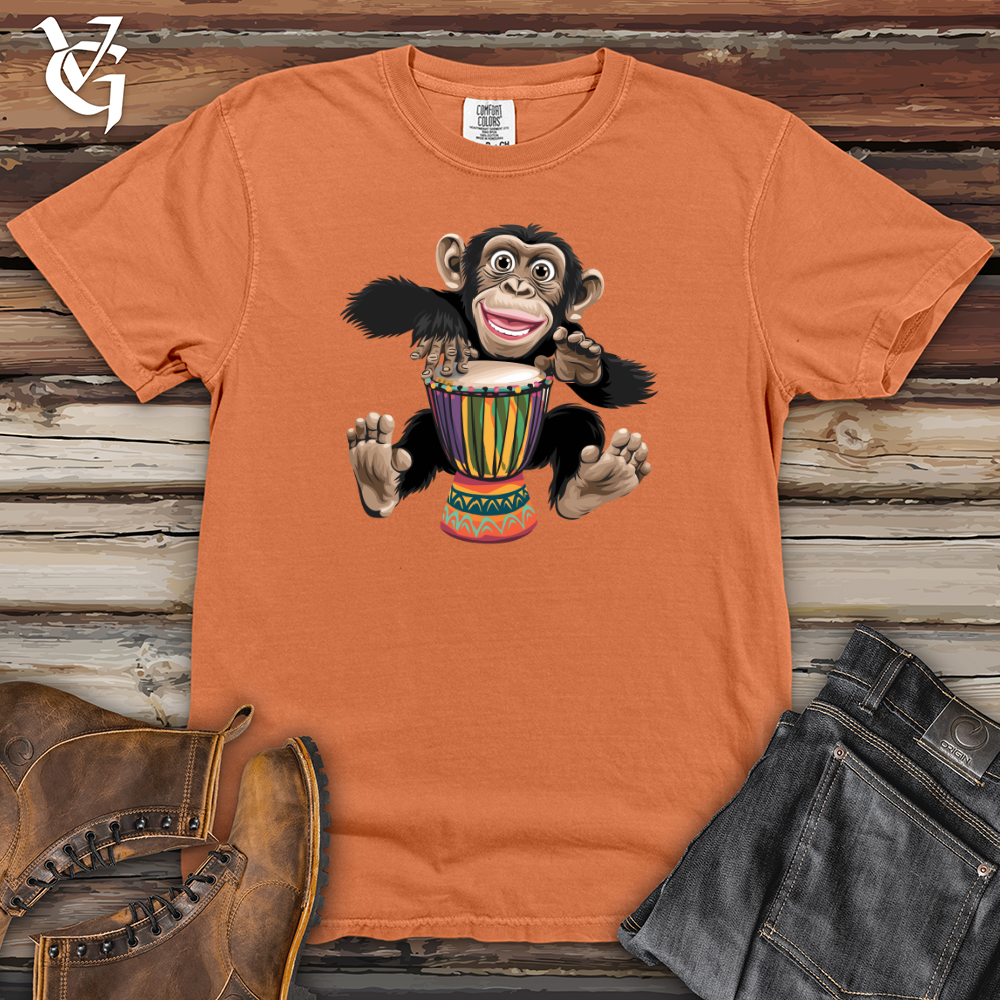 Happy Monkey Heavy Cotton Comfort Colors Tee