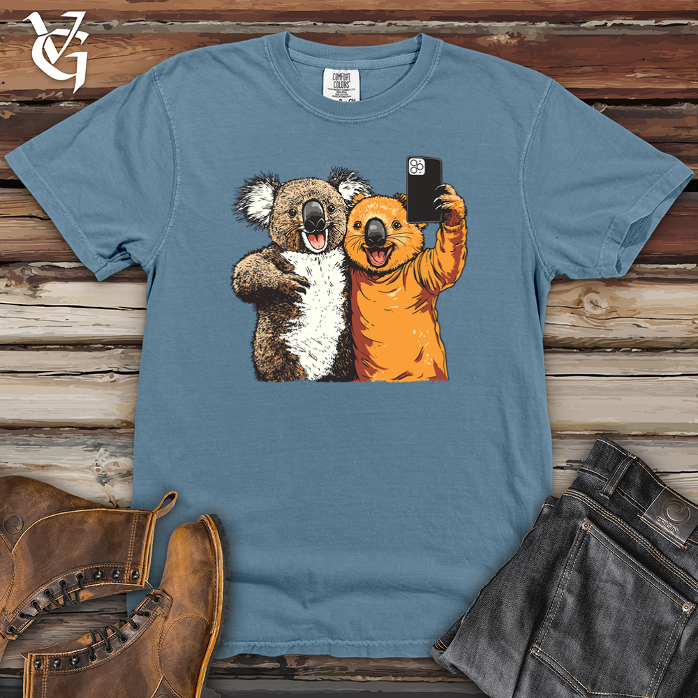 Koala Selfie Heavy Cotton Comfort Colors Tee