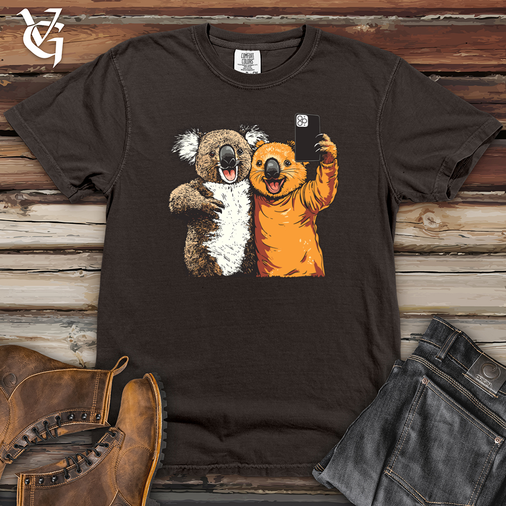Koala Selfie Heavy Cotton Comfort Colors Tee