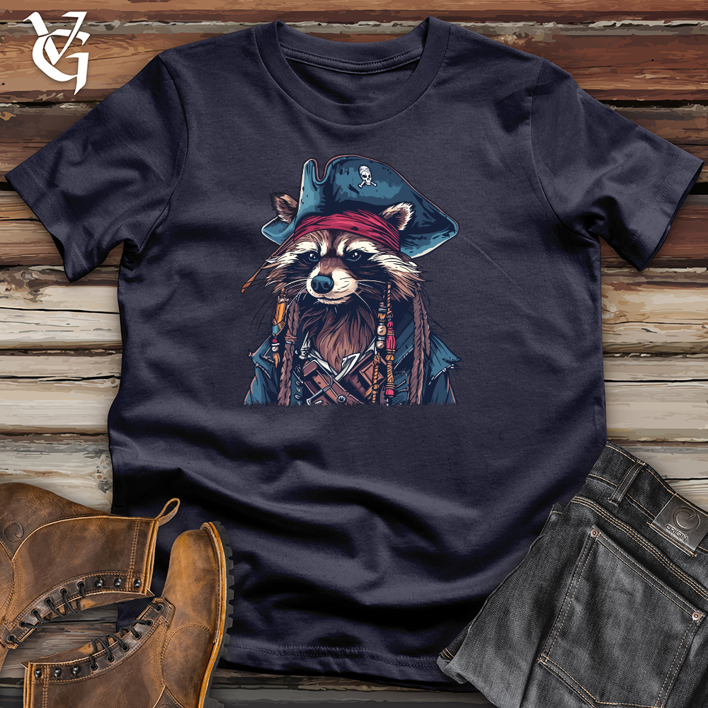 Raccoon Pirate Cotton Tee