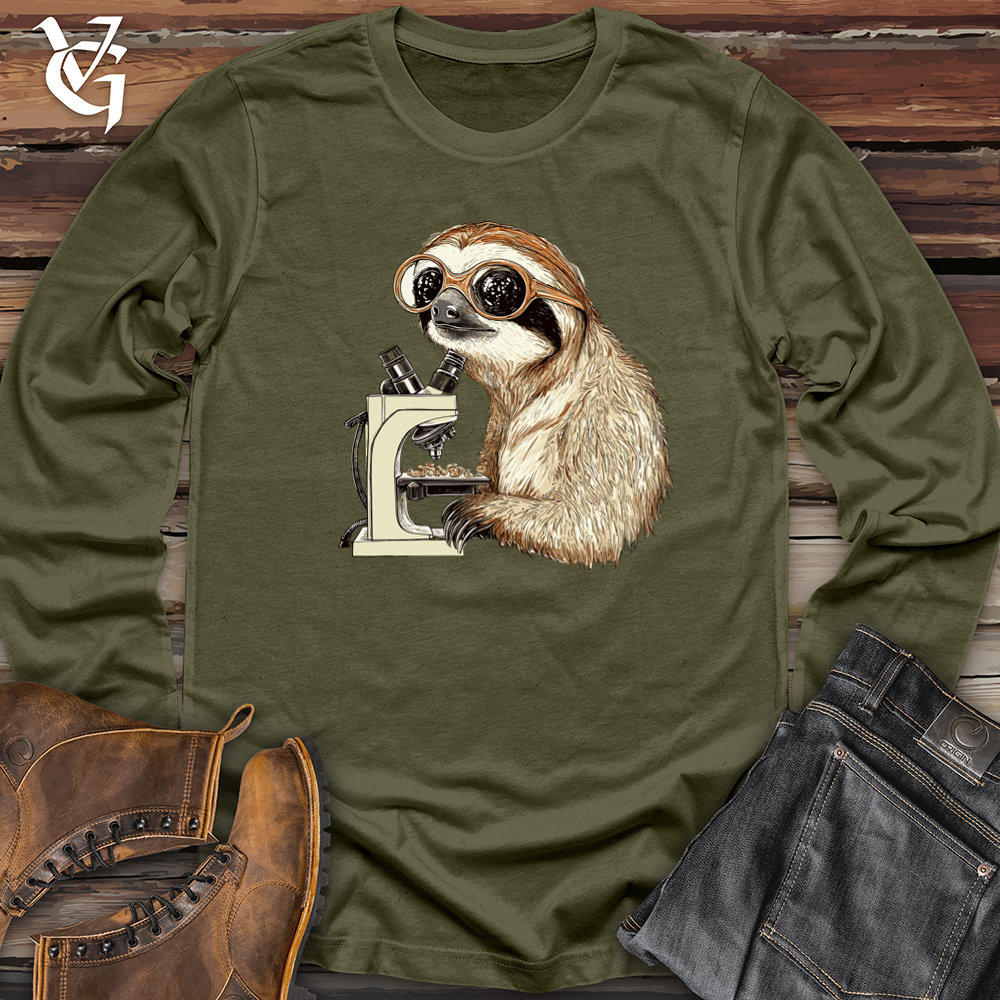 Sloth Microscope Long Sleeve