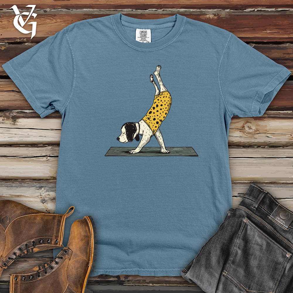 Doggy Yoga Heavy Cotton Comfort Colors Tee