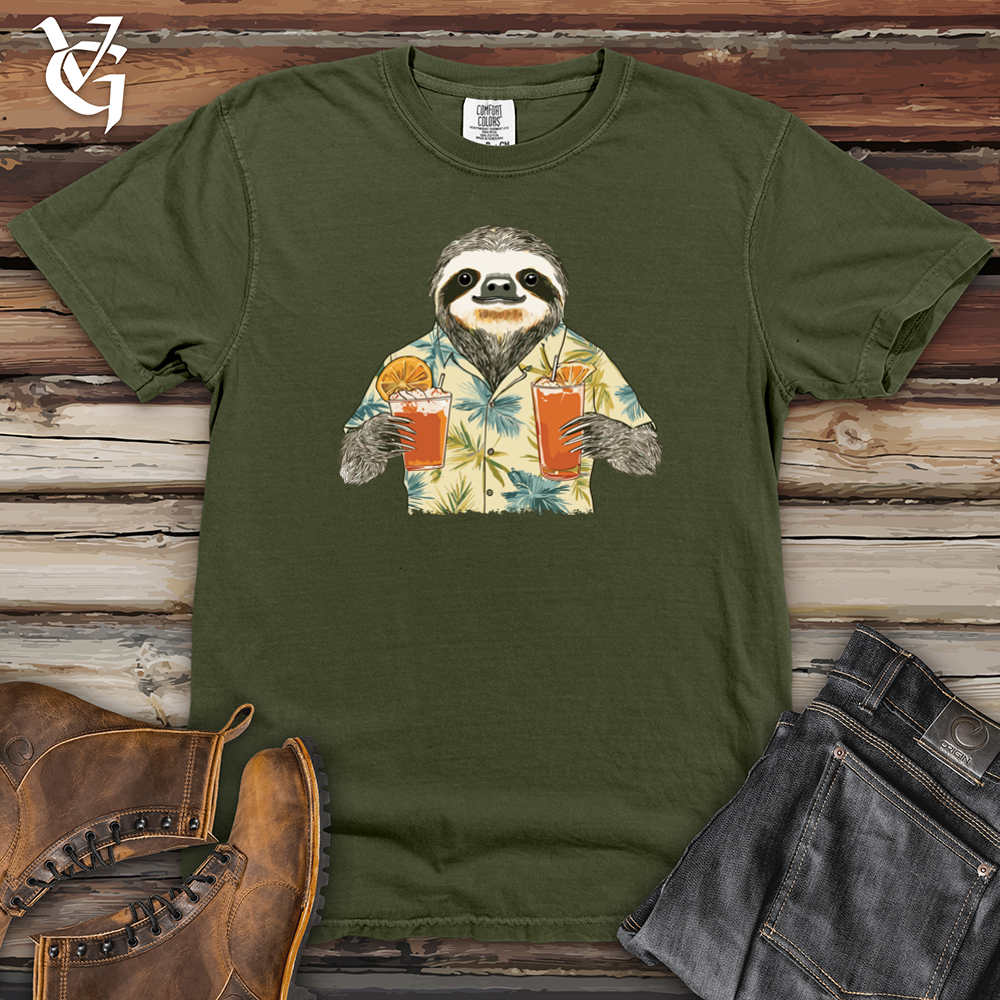 Cancun Sloth Heavy Cotton Comfort Colors Tee
