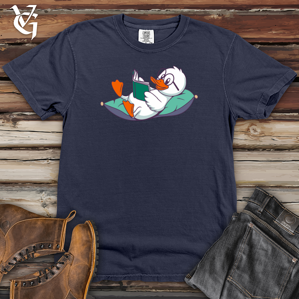 Duck Reading Heavy Cotton Comfort Colors Tee