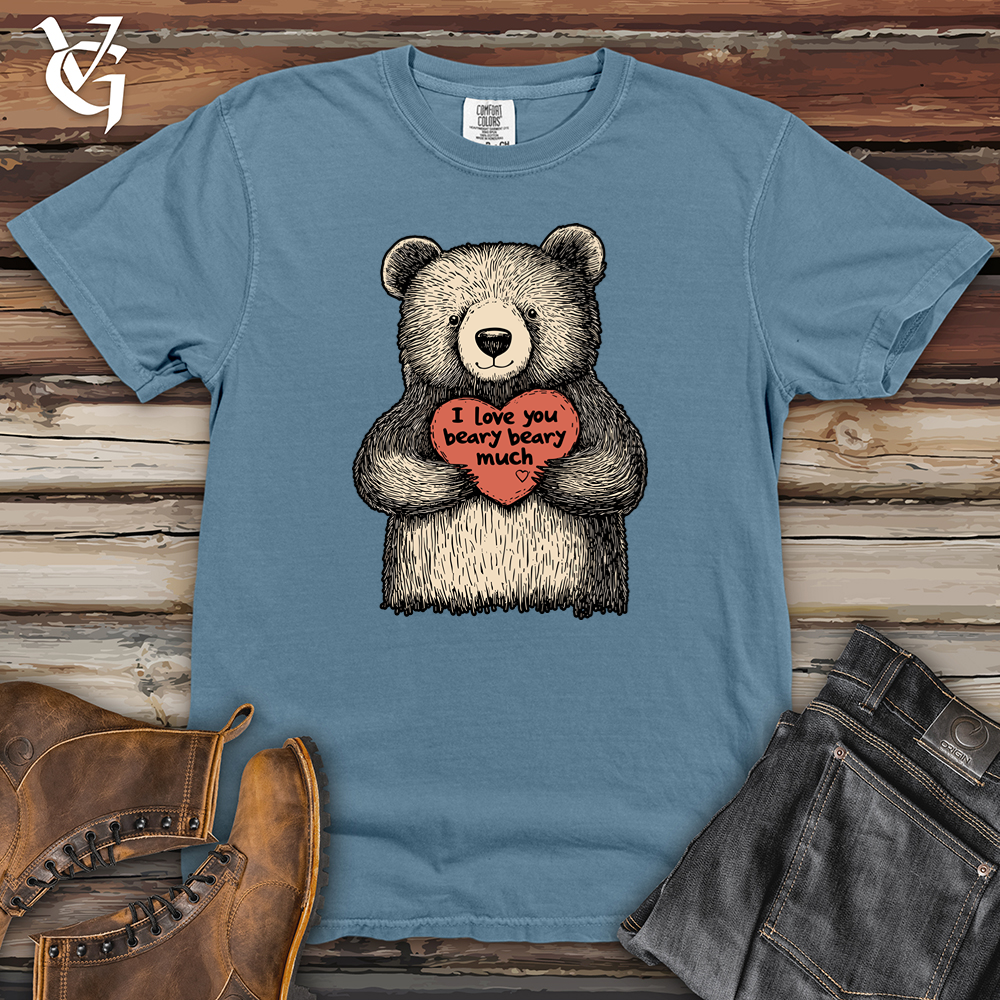 Love You Beary Much Heavy Cotton Comfort Colors Tee