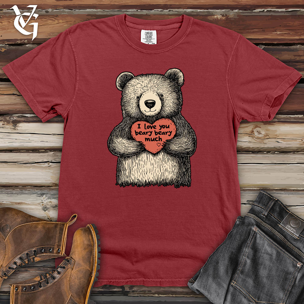 Love You Beary Much Heavy Cotton Comfort Colors Tee