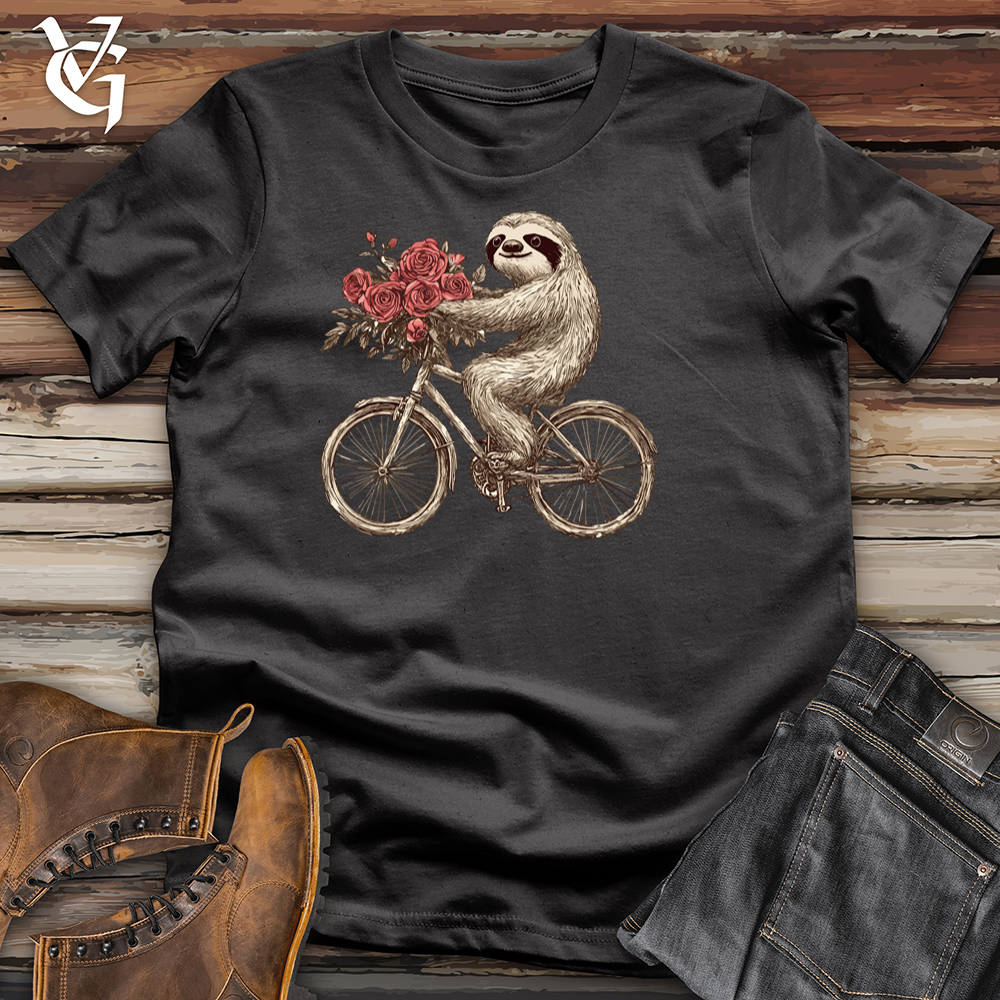 Sloth Romance Ride Cotton Tee