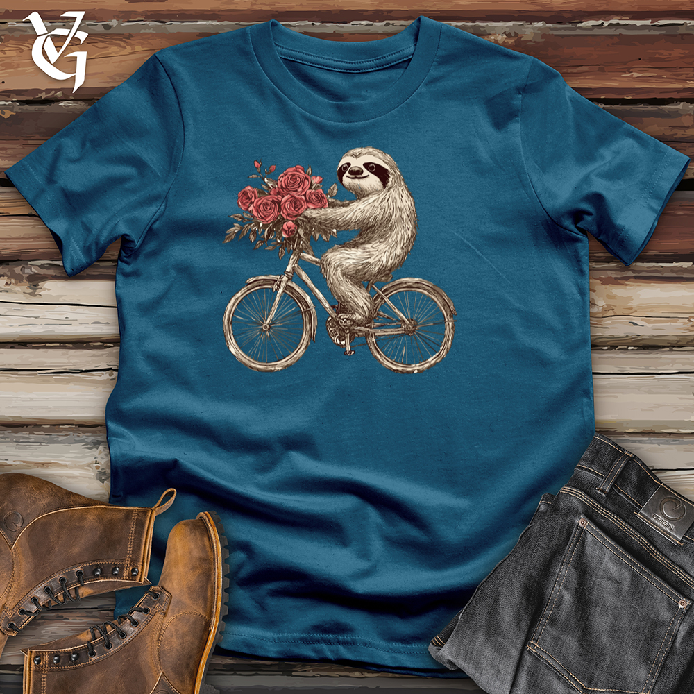 Sloth Romance Ride Cotton Tee