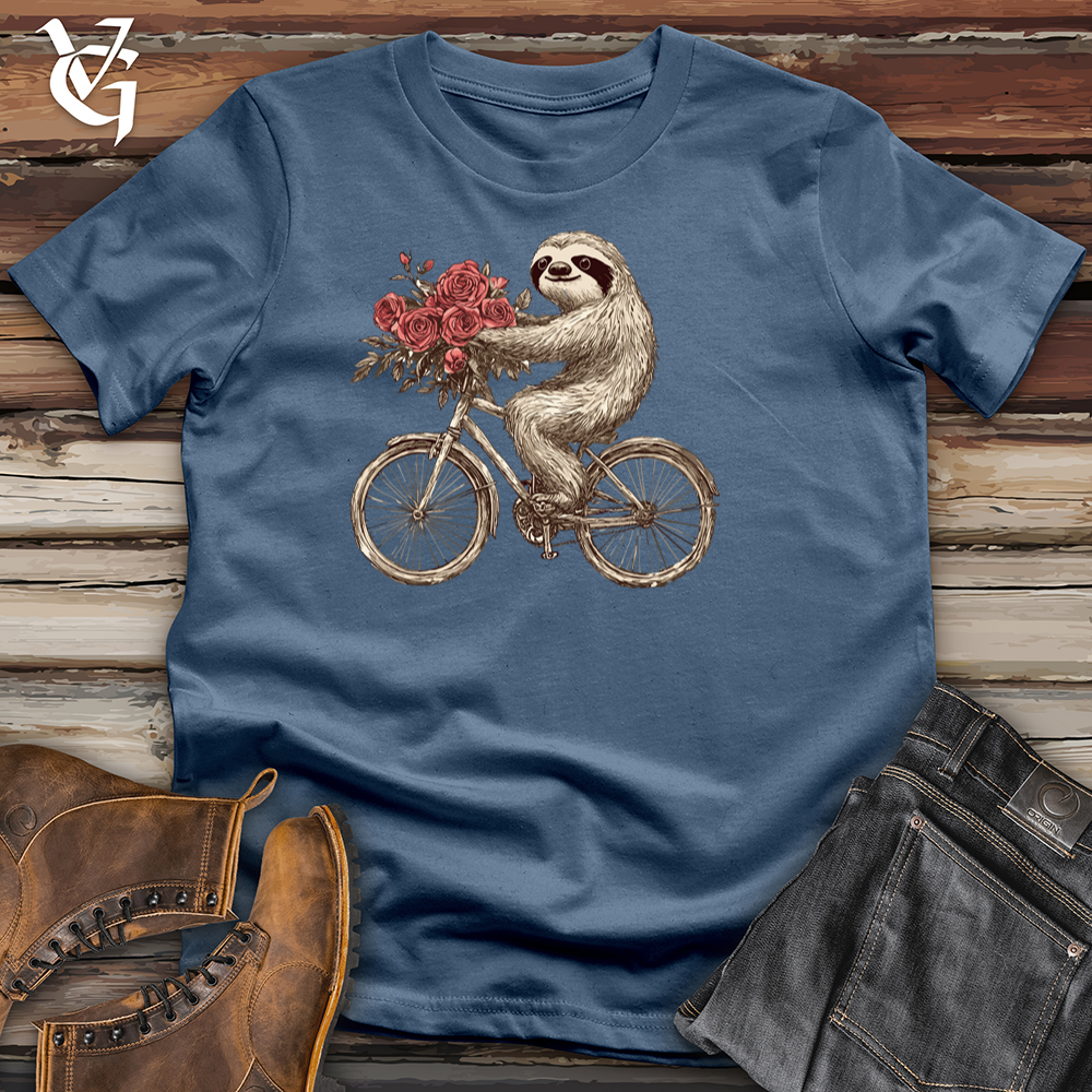 Sloth Romance Ride Cotton Tee