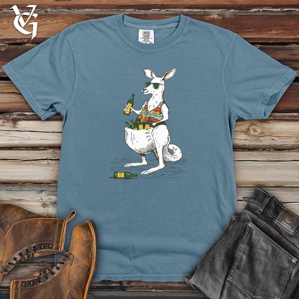 Kangaroo Drinker Heavy Cotton Comfort Colors Tee