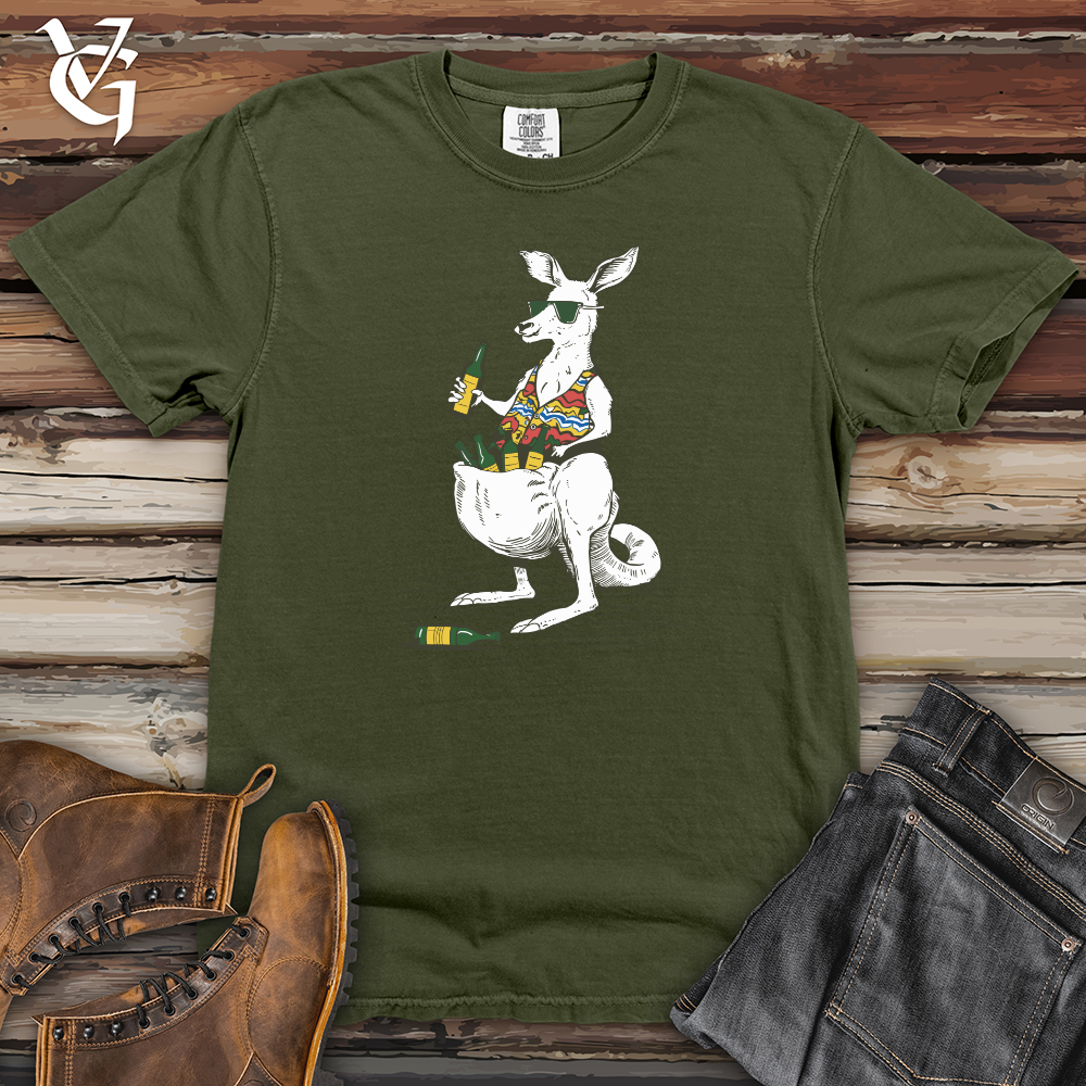 Kangaroo Drinker Heavy Cotton Comfort Colors Tee