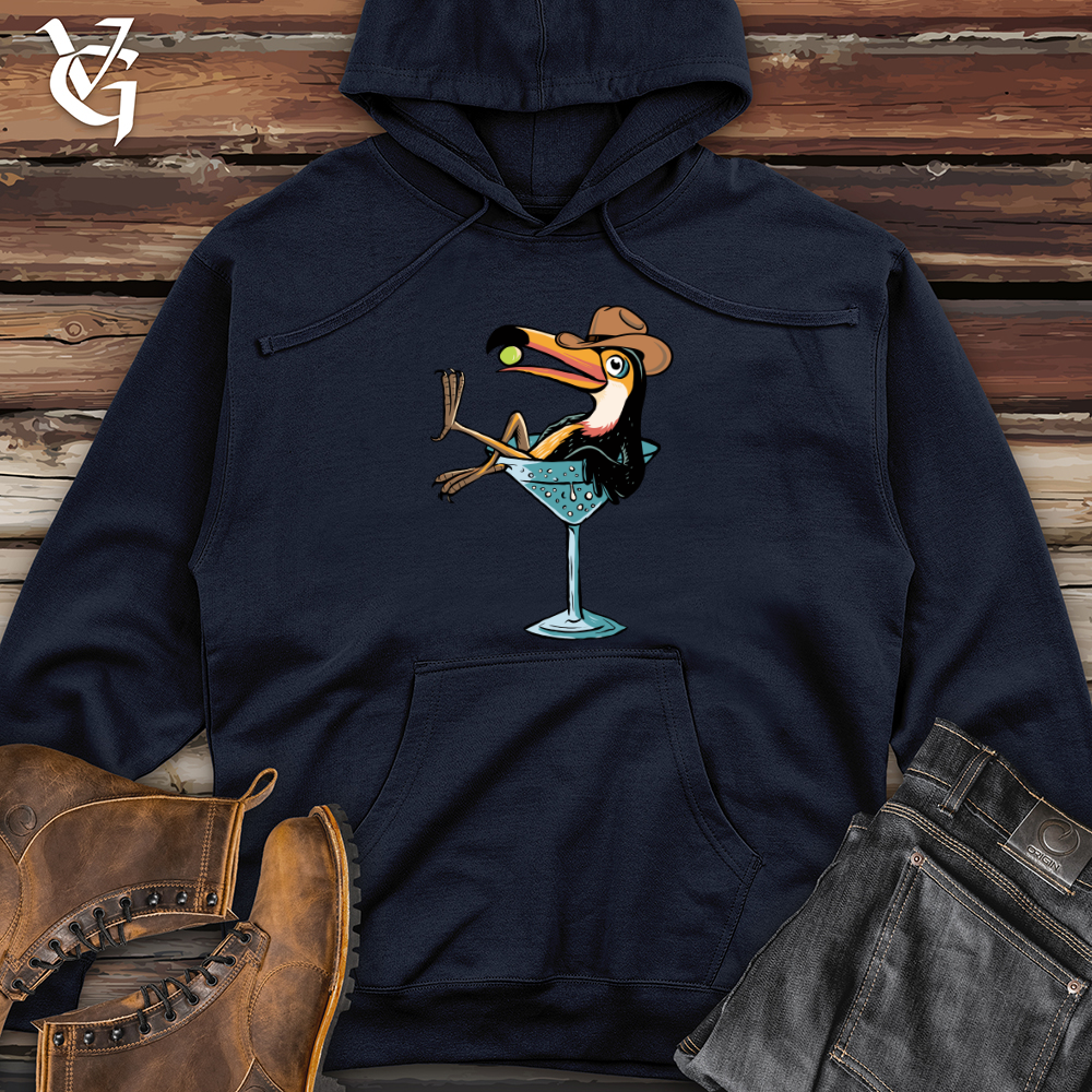 Toucan With Tequila Midweight Hooded Sweatshirt