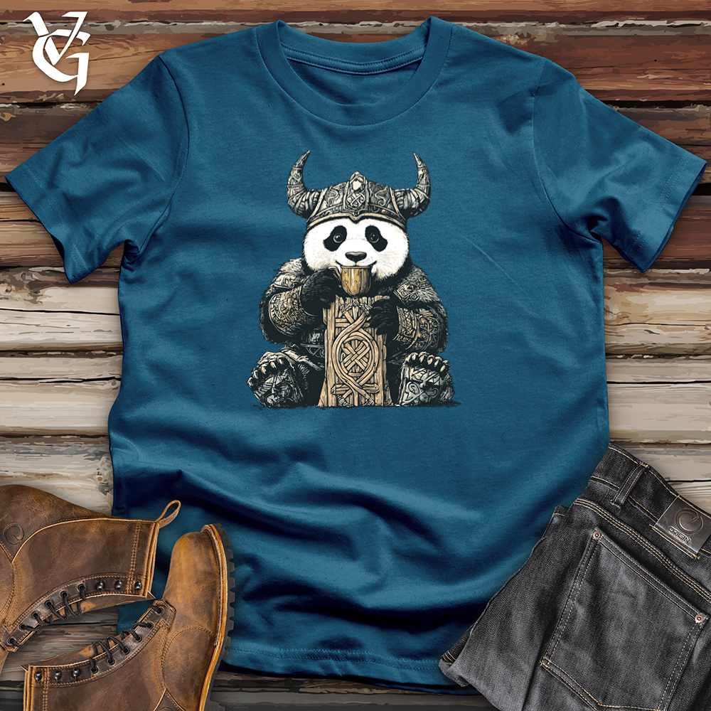 Viking Panda Cotton Tee