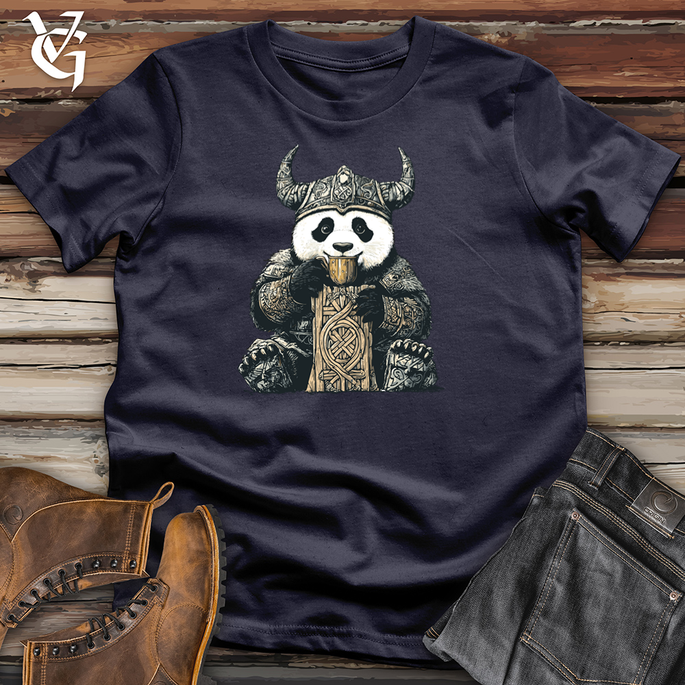 Viking Panda Cotton Tee