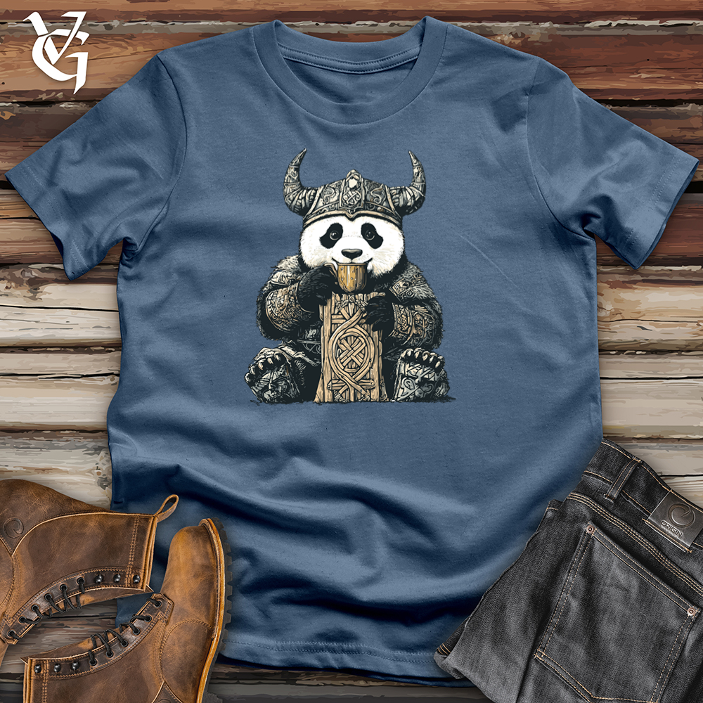 Viking Panda Cotton Tee