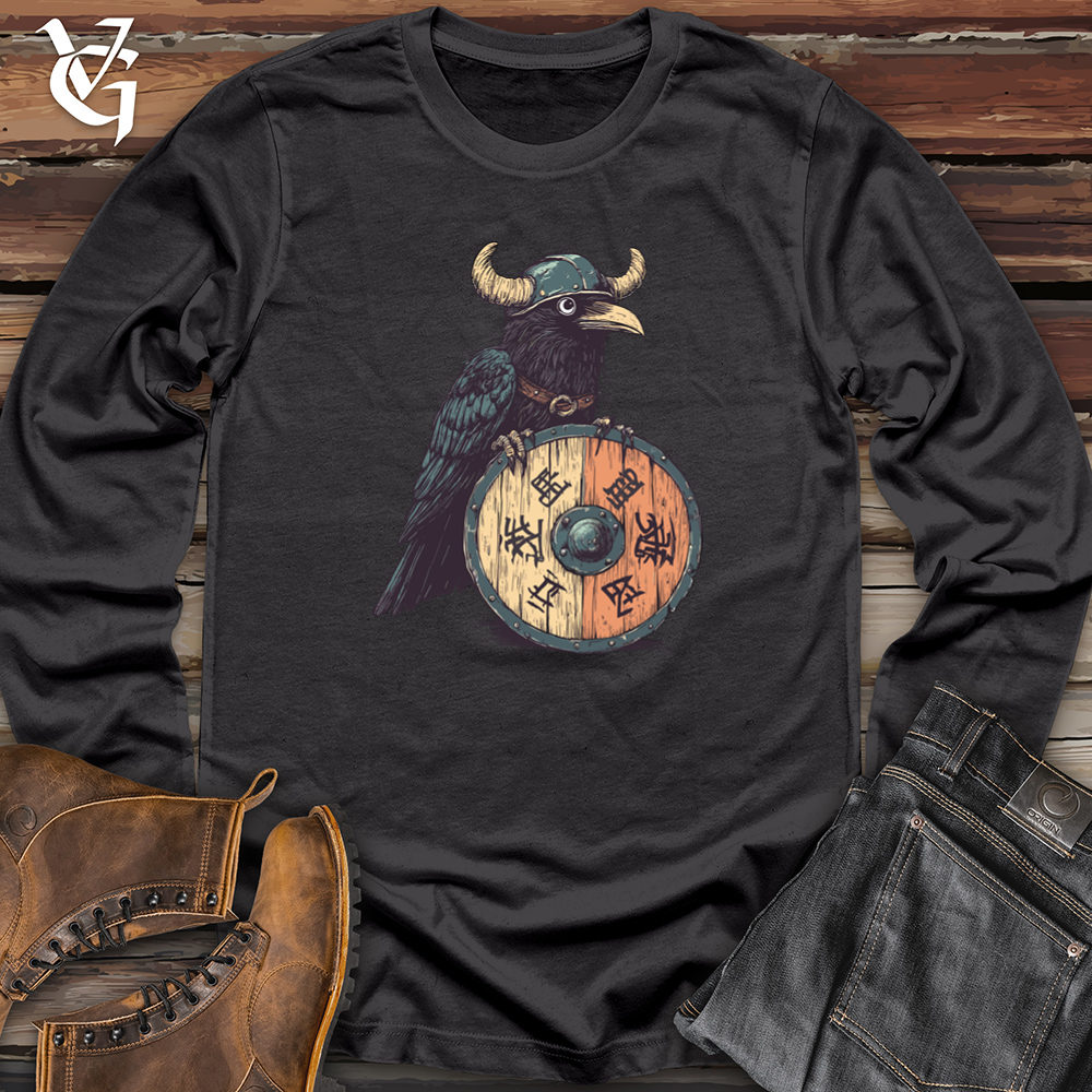 Raven With Shield Long Sleeve