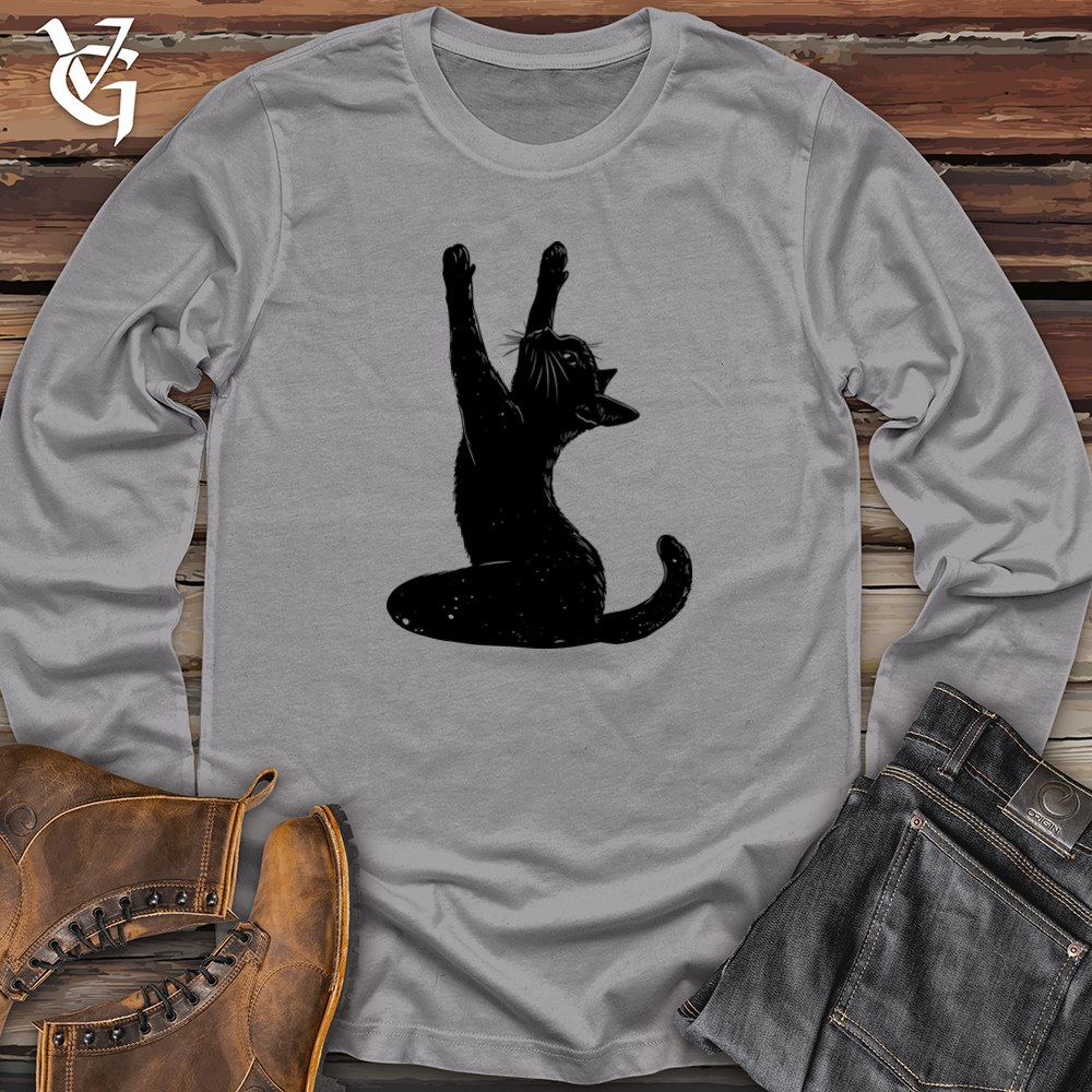 Black Cat Yoga Long Sleeve
