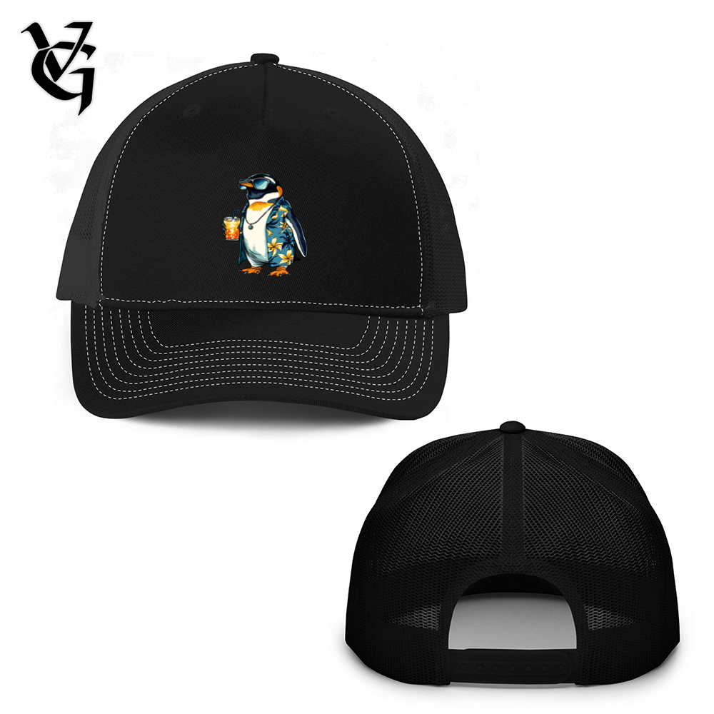 Penguin Vacation Vibes Trucker Hat