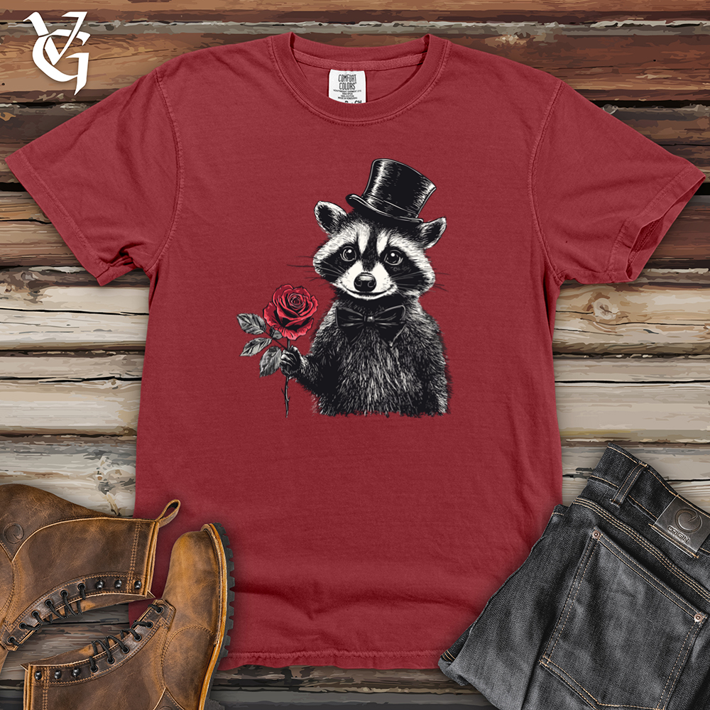 Raccoon Valentine Heavy Cotton Comfort Colors Tee