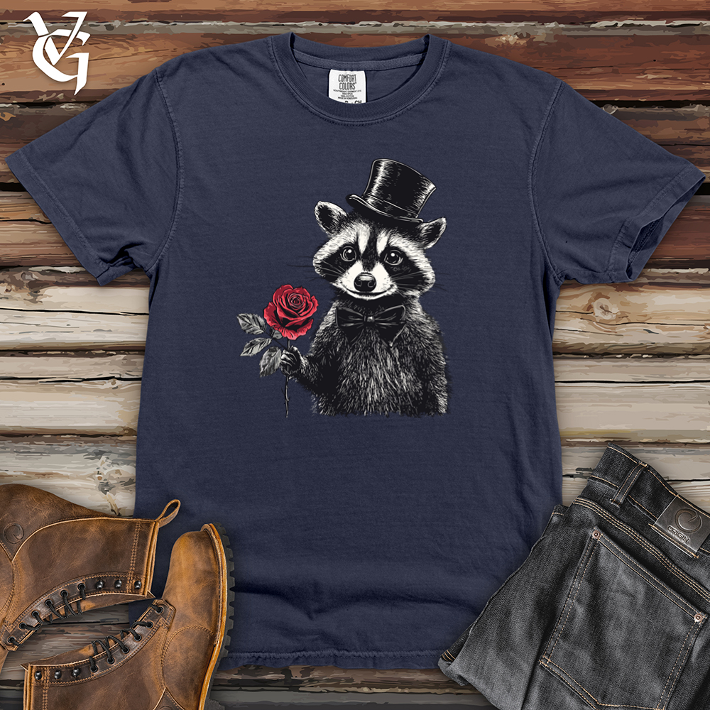 Raccoon Valentine Heavy Cotton Comfort Colors Tee