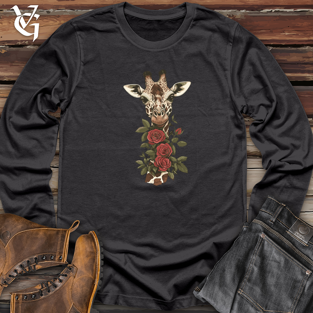 Giraffe Roses Long Sleeve