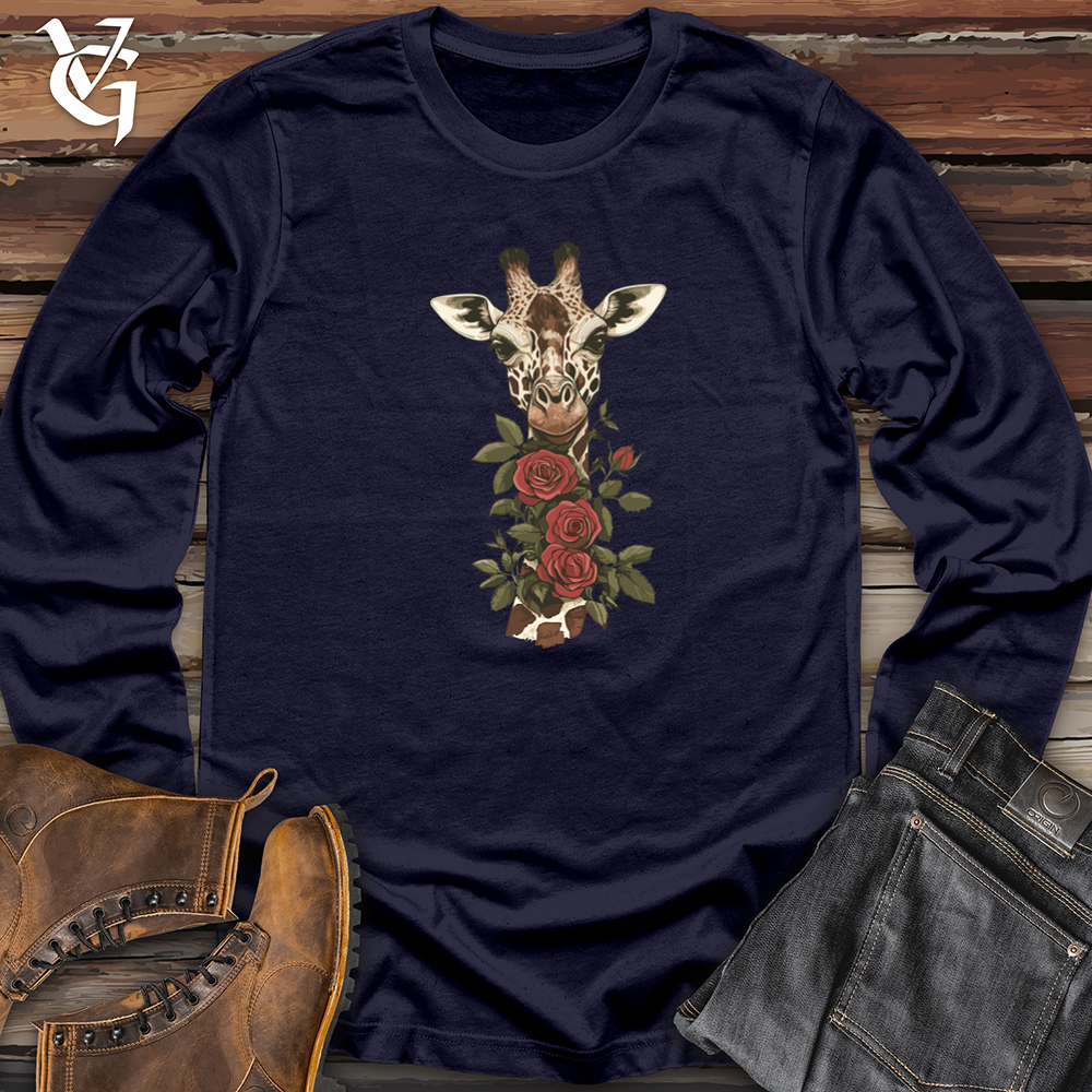 Giraffe Roses Long Sleeve