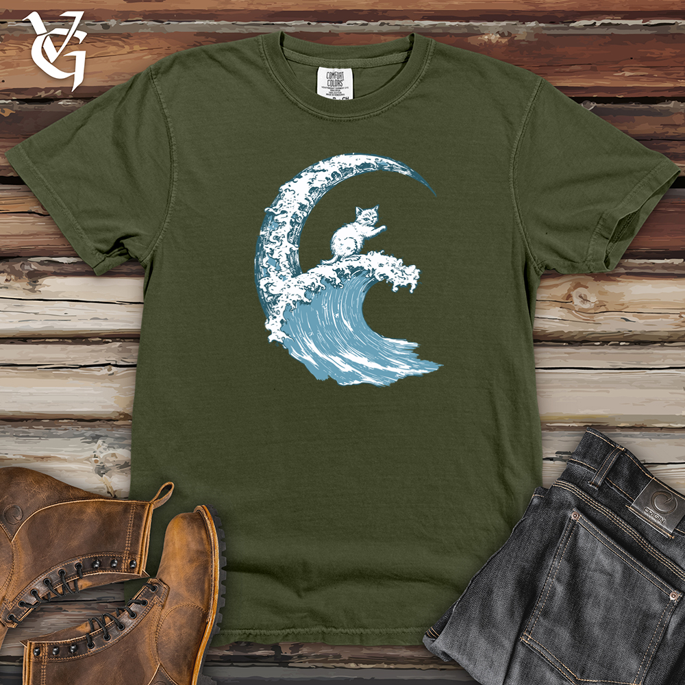 Cat Waves Heavy Cotton Comfort Colors Tee
