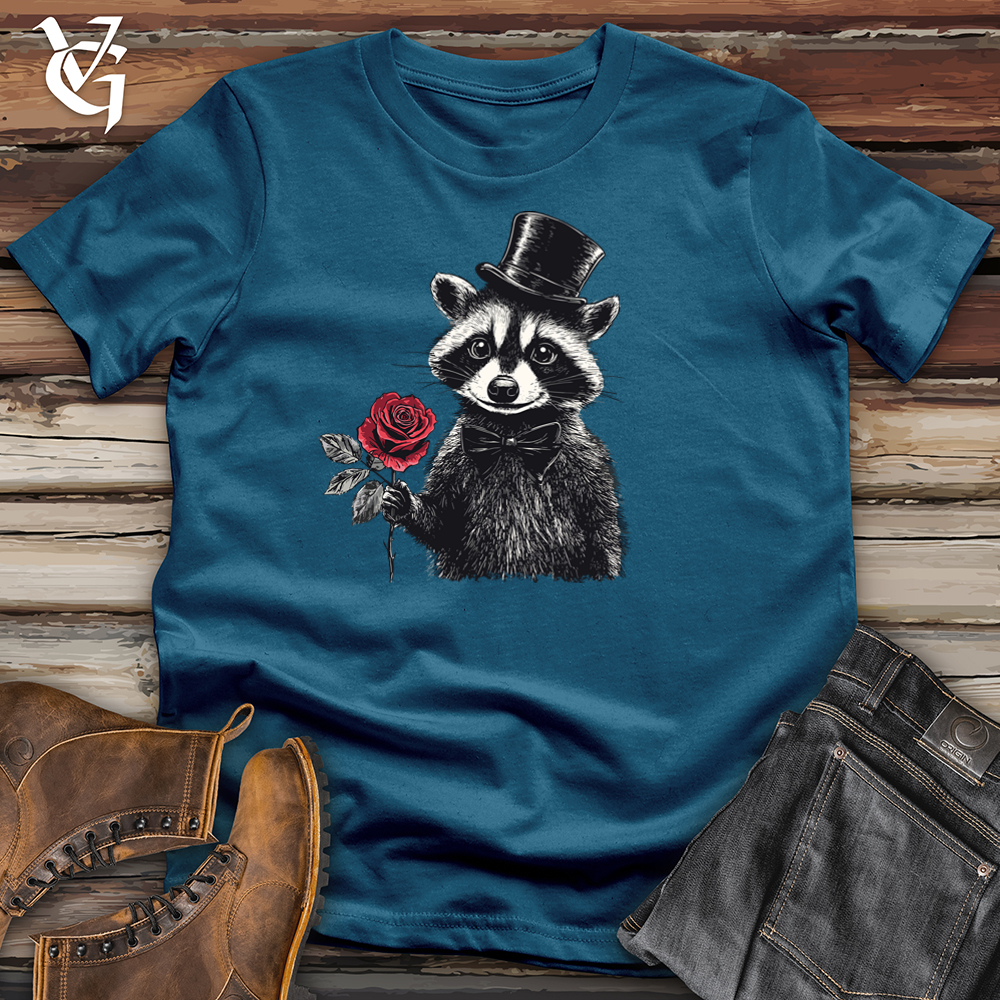 Raccoon Valentine Cotton Tee