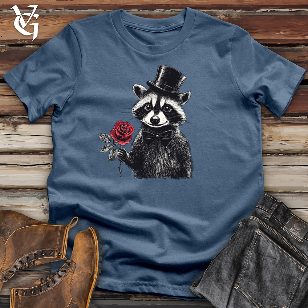 Raccoon Valentine Cotton Tee