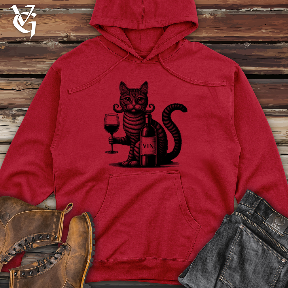 Bear Cat Midweight Hooded Sweatshirt