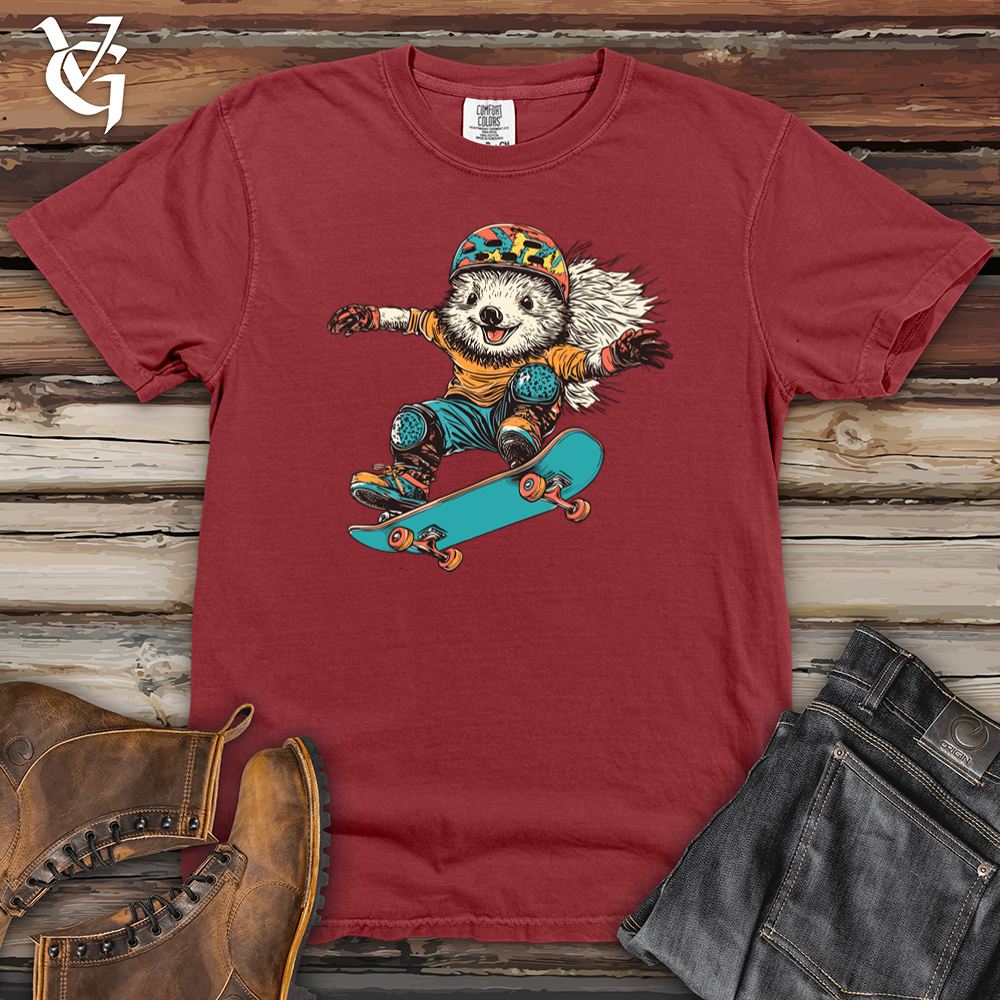 Skateboarding Raccoon Heavy Cotton Comfort Colors Tee