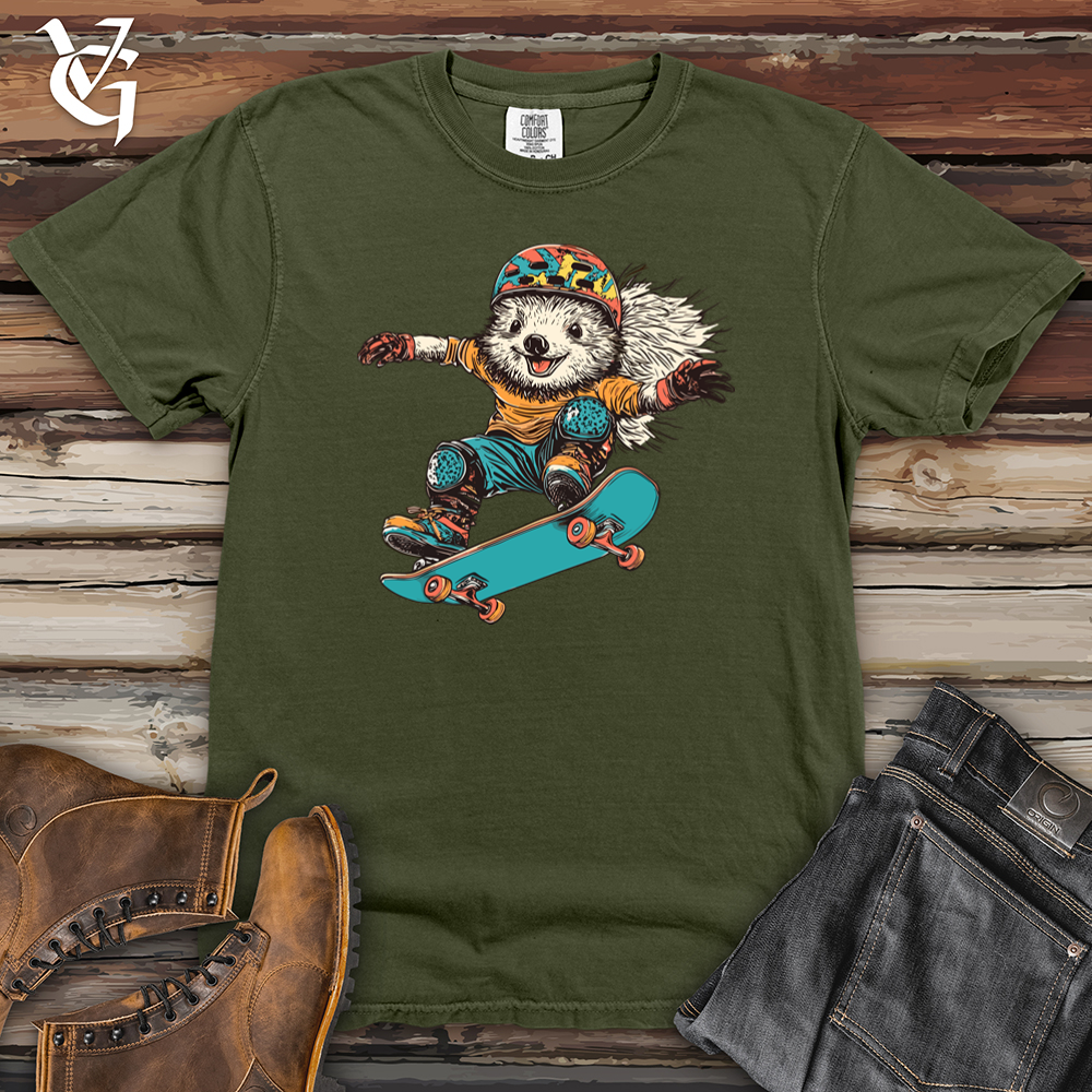 Skateboarding Raccoon Heavy Cotton Comfort Colors Tee